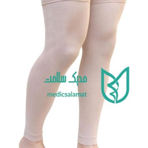 جوراب واریس بدون کف بالای ران آدور Ador فری سایز